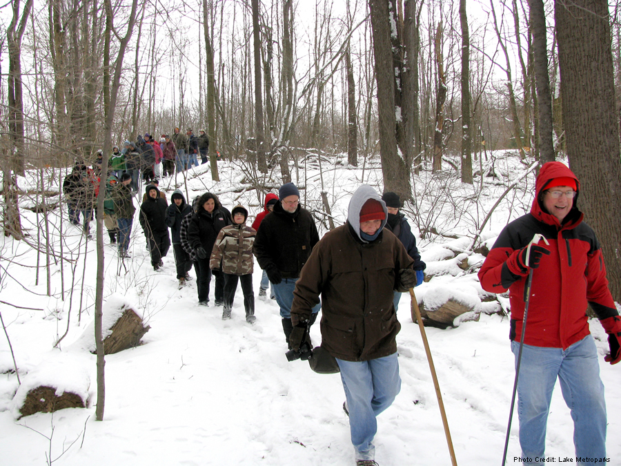 Lake County Metroparks - Winter Hiking Programs