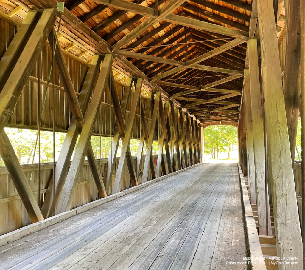 Middle Bridge Ashtabula County - Photo Diane Rock