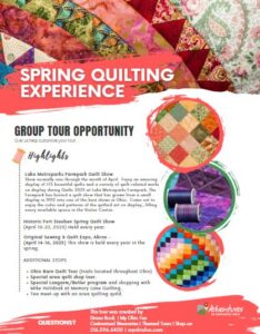 Spring Quilt Group Tour 