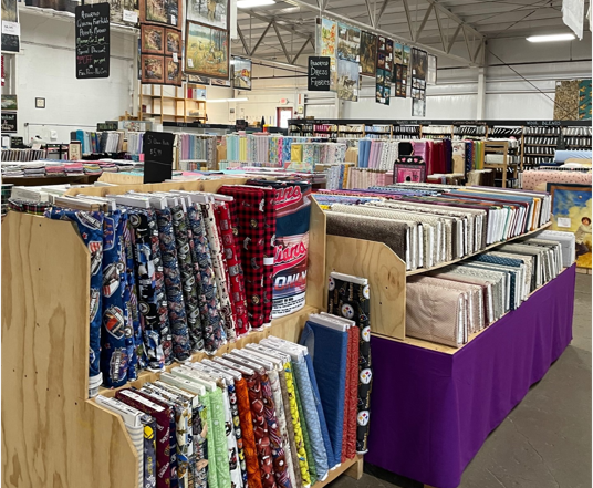 Zinck's Fabric Outlet | photo credit My Ohio Fun 