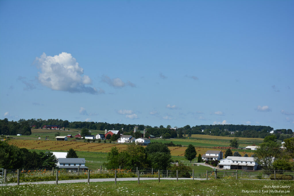 Ohio Amish countryside. Photo credit: D. Rock My Ohio Fun.