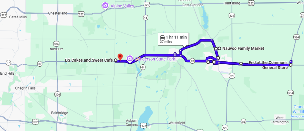 Geauga County Cheese Trail 