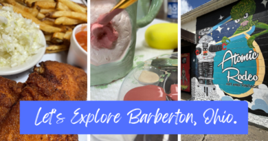 LET’S TAKE A TRIP ON I-76 TO BARBERTON, OHIO.