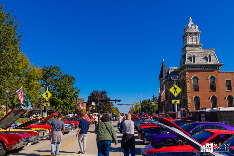 Medina Cars and Coffee event 