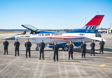 The U.S. Air Force F-16 Viper Demo Team to highlight the annual Props and Pistons Festival